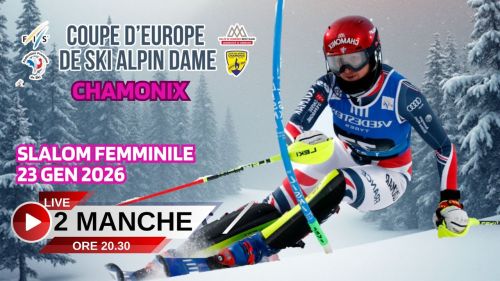 Chamonix - coppa europa 2025-26 - slalom femminile 2 manche | race #1
