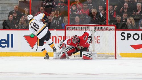 Shootout: predators vs senators