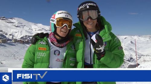 I saluti dal cile di sofia goggia e marta bassino | fisi official