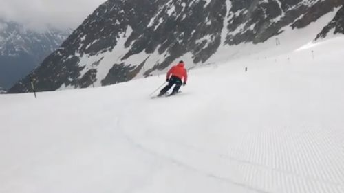 Nach 4 monaten harter arbeit fühlt es...  felix neureuther