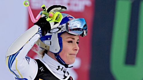 Lindsey vonn cade nel superg mondiale di are