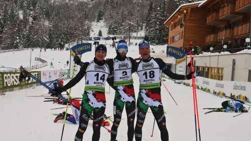 Biathlon: grande Italia terza nella Staffetta femminile. Vince la Francia