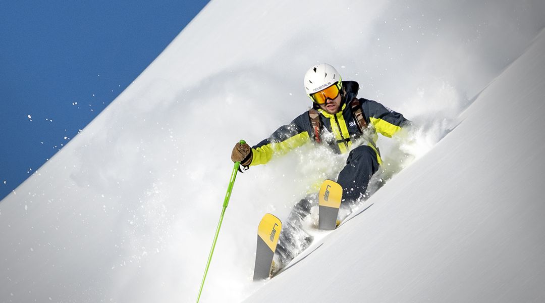 Alberto Magri al test di Elan Ripstick 106 (2023)