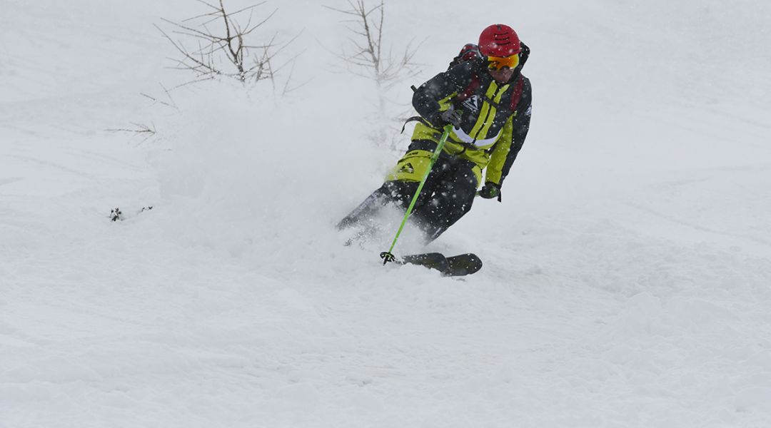 Federico Mezzavilla al test di K2 Mindbender 99Ti (2025)