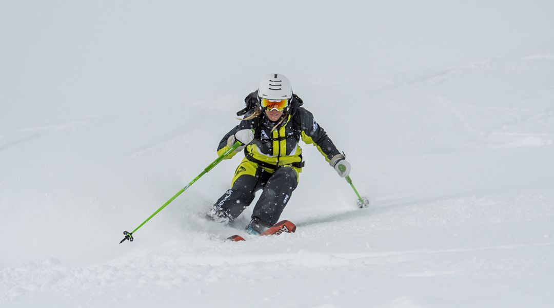 Alice Gabasio al test di Atomic Bent 110 (2025)