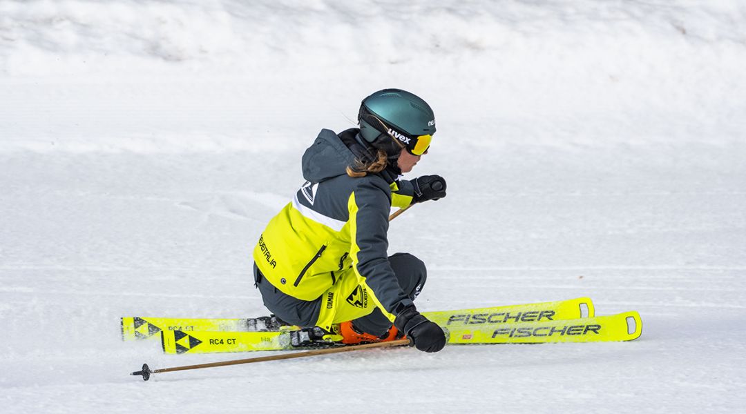 Valeria Poncet al test di Fischer RC4 WorldCup CT (2023)