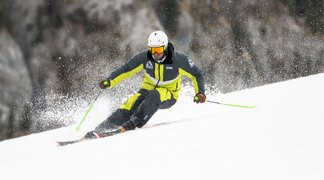 Andrea Mattasoglio al test di Atomic Hawx Prime 130 S GW (2023)