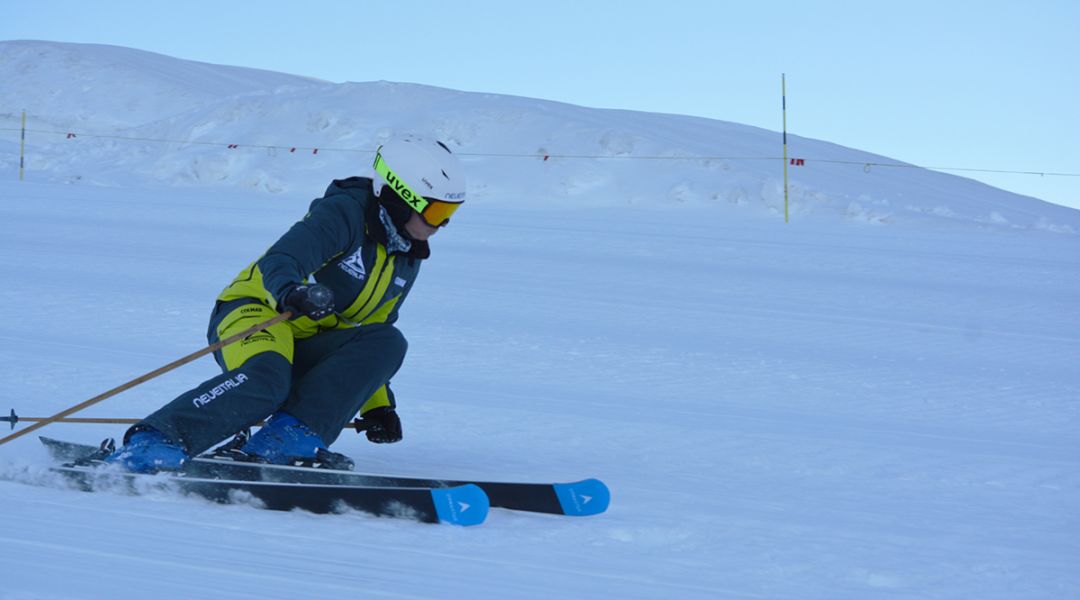 Isabel Anghilante al test di Dynastar Speed Course Master GS Konect (2023)
