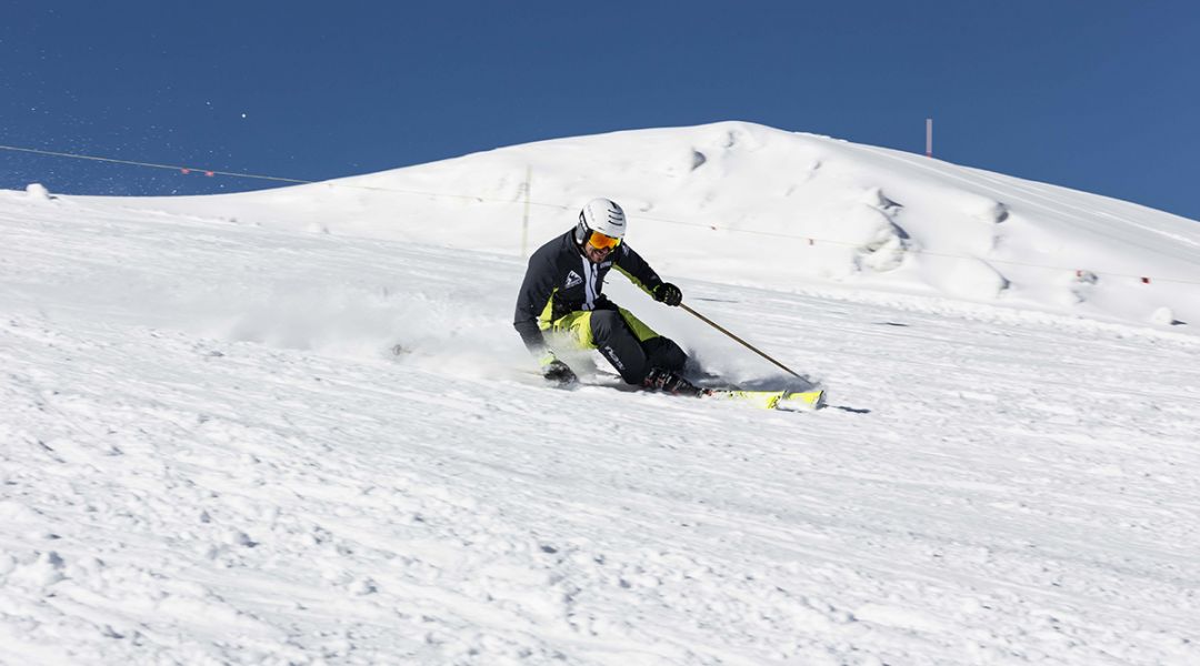Giordano Magri al test di Volkl Racetiger SL Master (2022)