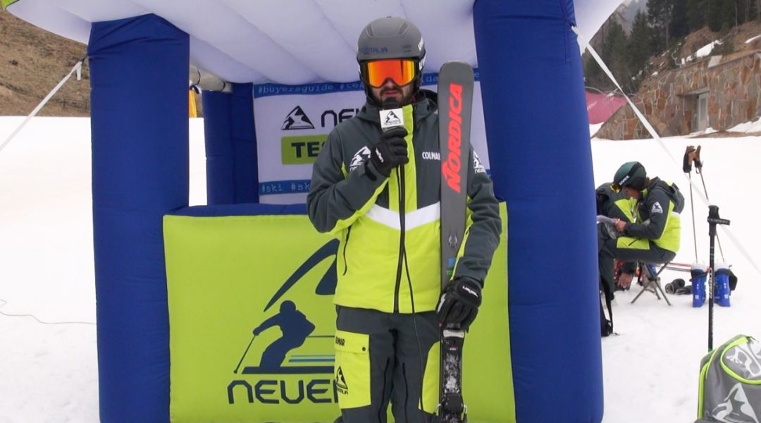Federico Casnati al test di Nordica Dobermann Spitfire 70 PRO  (2023)