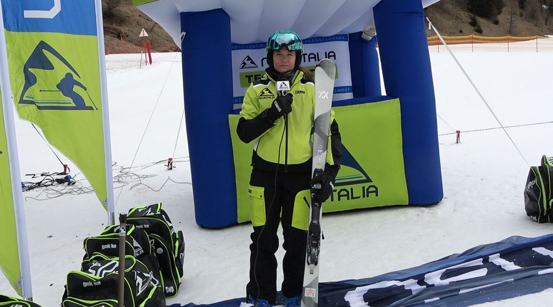 Elena Coin al test di Volkl Shine SC  (2026)