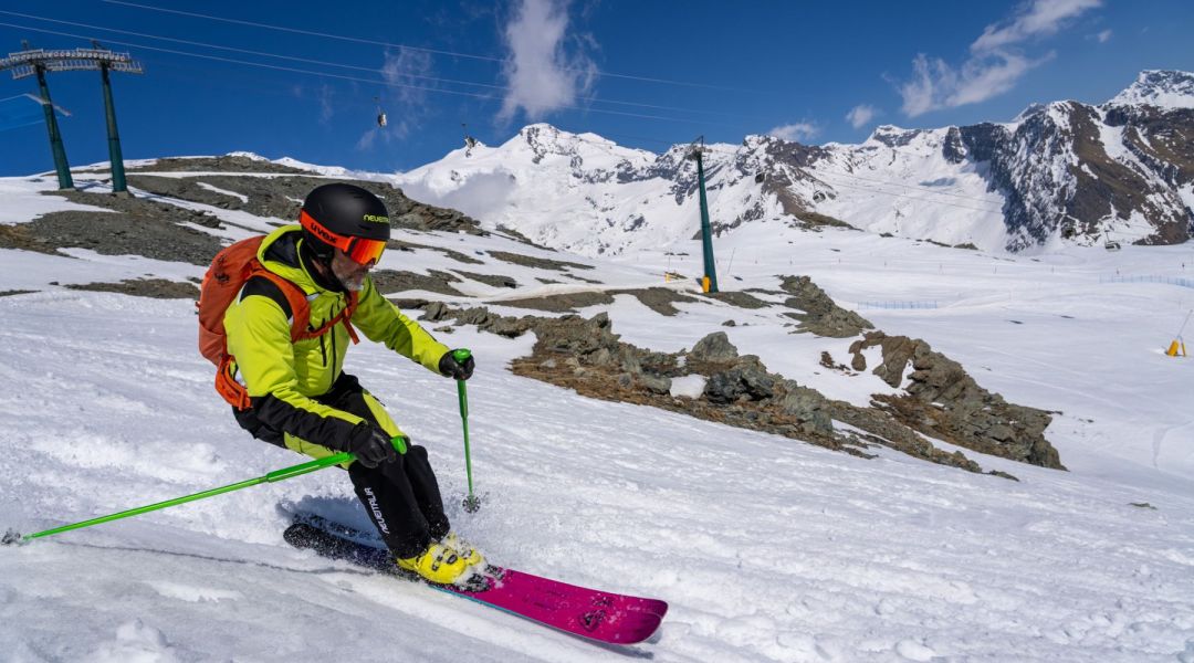 Fabio Aliverti al test di Rossignol Sender Free 100 (2026)