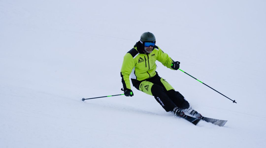 Andrea Gerosa al test di Volkl Peregrine 72 Master (2026)