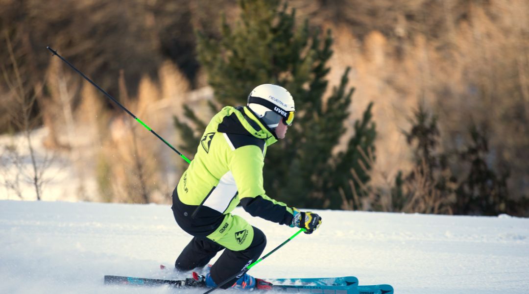 Christian Aldegheri al test di Atomic Redster X9RS Revoshock S (2025)