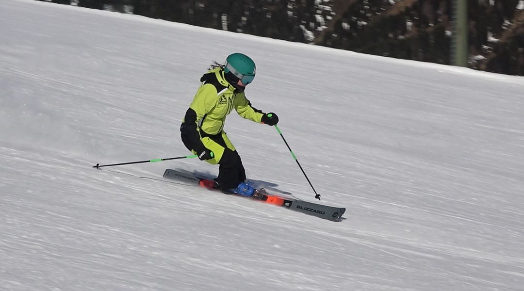 Elena Coin al test di Blizzard Stormbird 72 Ti (2026)