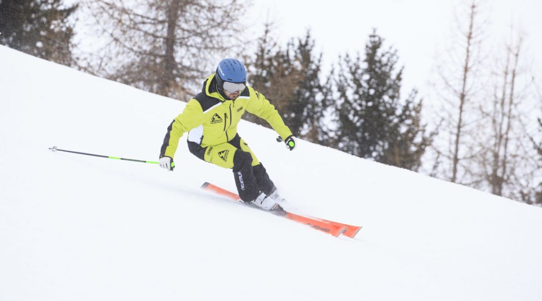 Federico Casnati al test di Blizzard Firebird WRC (2024)