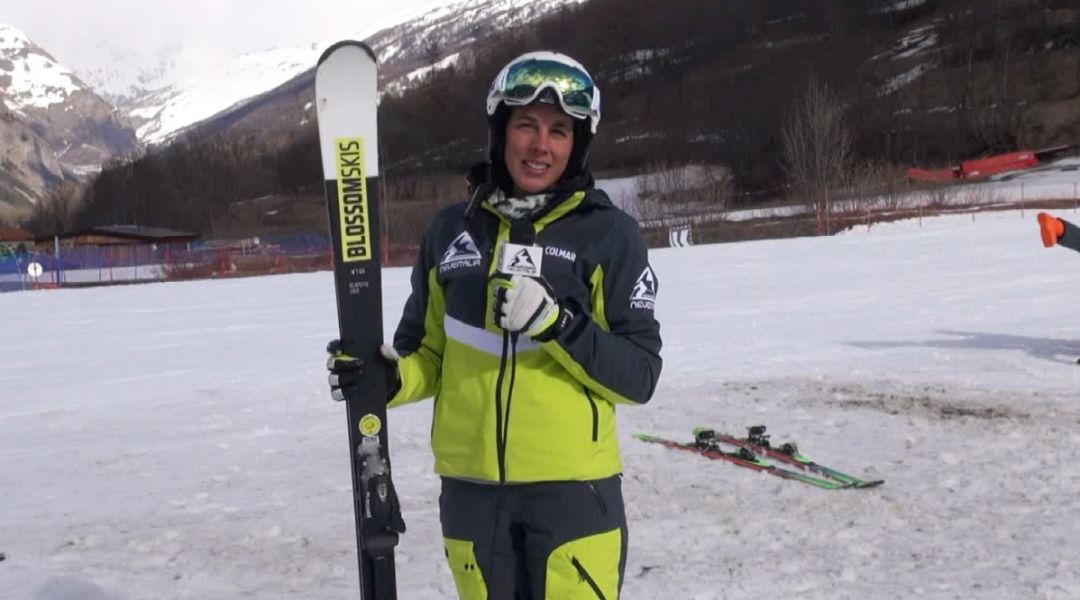 Elena Re al test di Blossom N1 GS (2023)