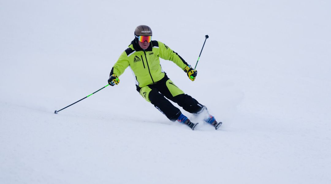 Christian Aldegheri al test di Volkl Peregrine 72 Master (2026)