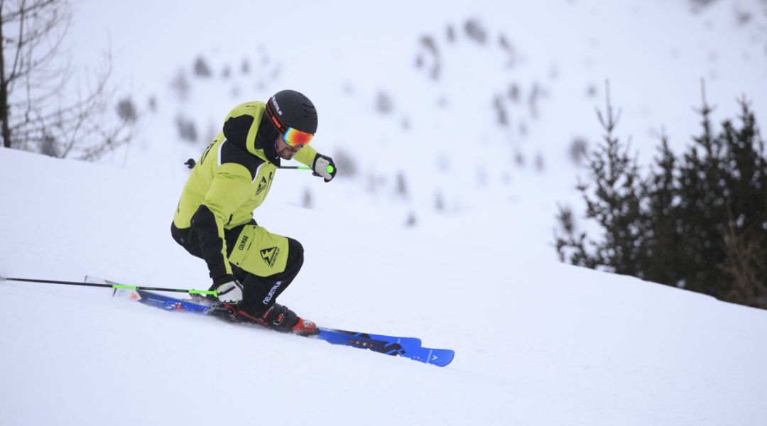 Giordano Magri al test di Dynastar Speed Omeglass Master SL R22 (2025)