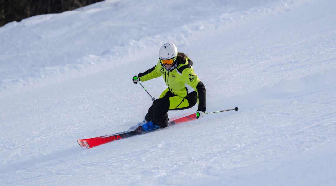 Isabel Anghilante al test di Volkl Racetiger GS (2026)
