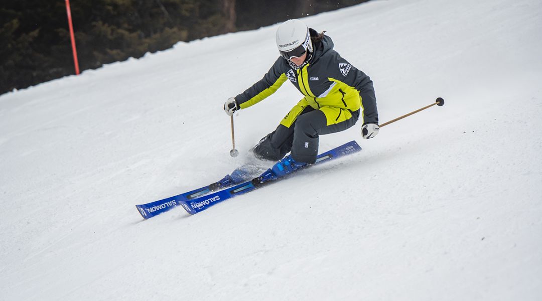 Isabel Anghilante al test di Salomon S/Race GS PRO 175 (2023)