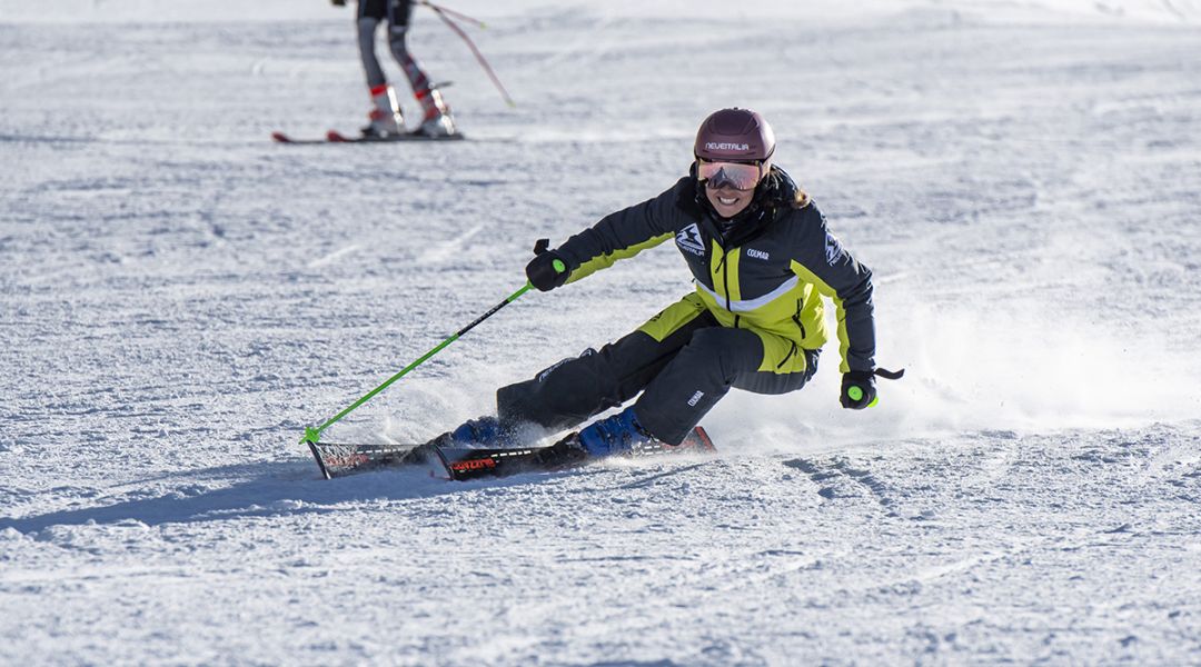 Laura Jardi al test di Blizzard Firebird HRC WC-Piston (2023)