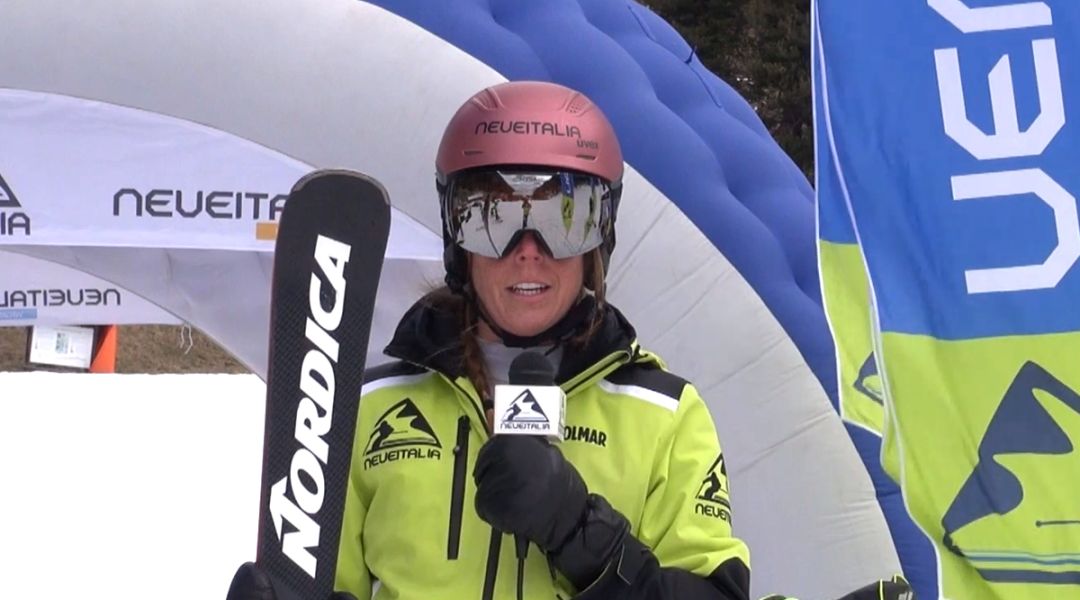 Valeria Poncet al test di Nordica Dobermann SLR DC FDT (2025)