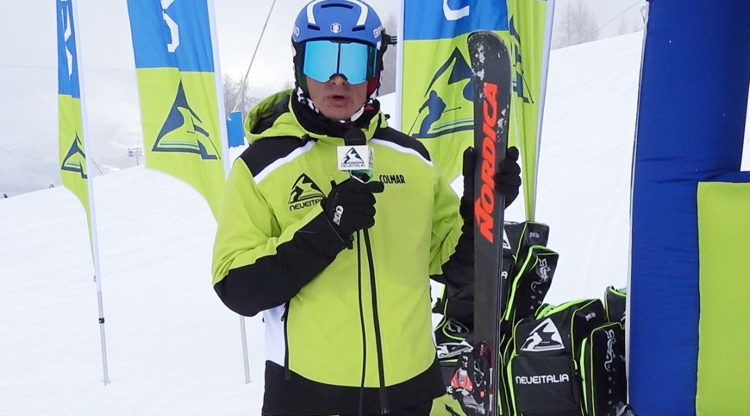 Giancarlo Bovio al test di Nordica Spitfire DC 68 Pro FDT (2025)