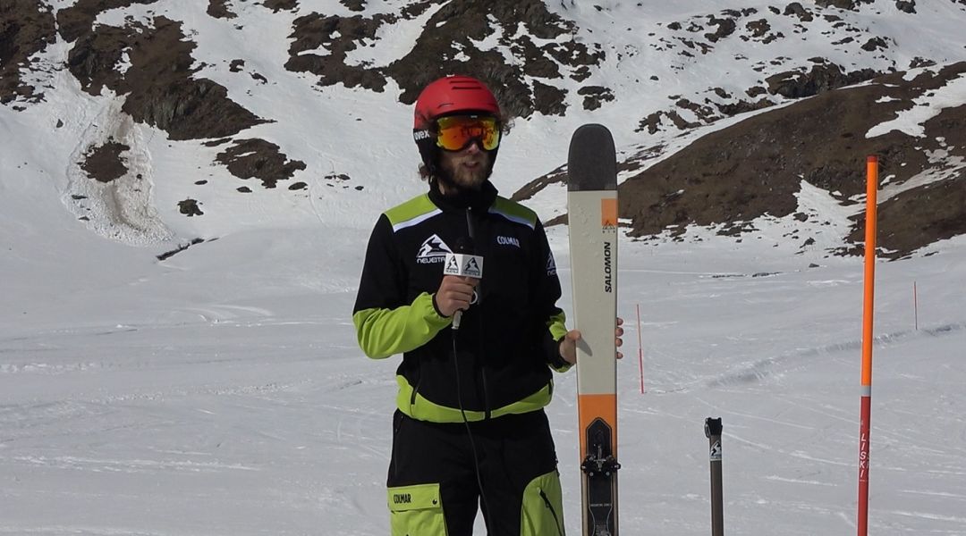 Luca Marchetti al test di Salomon MTN 91 CARBON (2026)