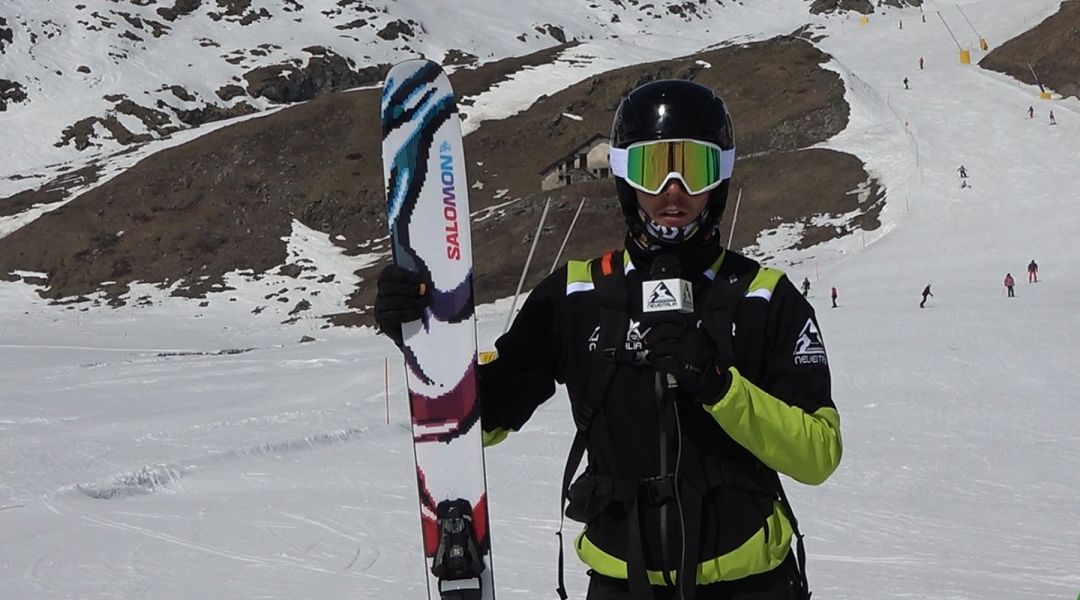 Fabio Aliverti al test di Salomon QST Blank (2026)