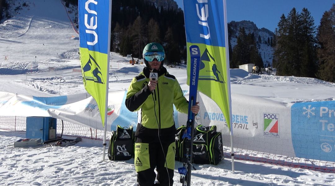 Jacopo Bonacorsi al test di Salomon S/Race GS PRO (2026)