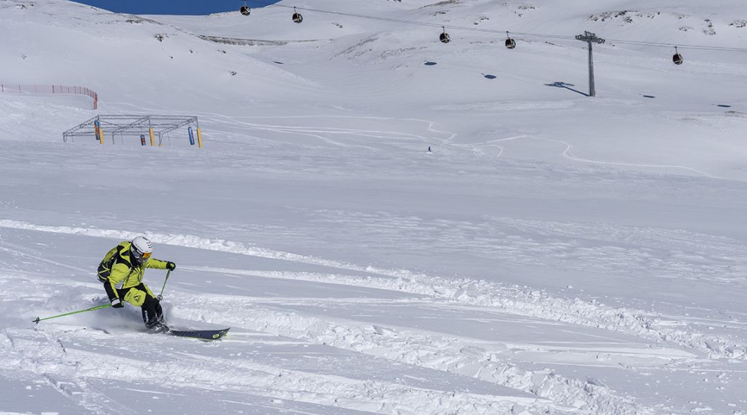 Franz Carrara al test di Scott Superguide 95 (2025)