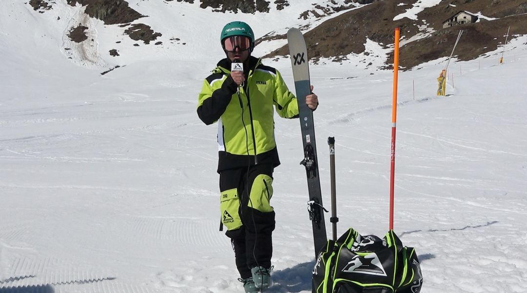 Matteo Lobrano al test di Volkl Blaze 86 (2026)