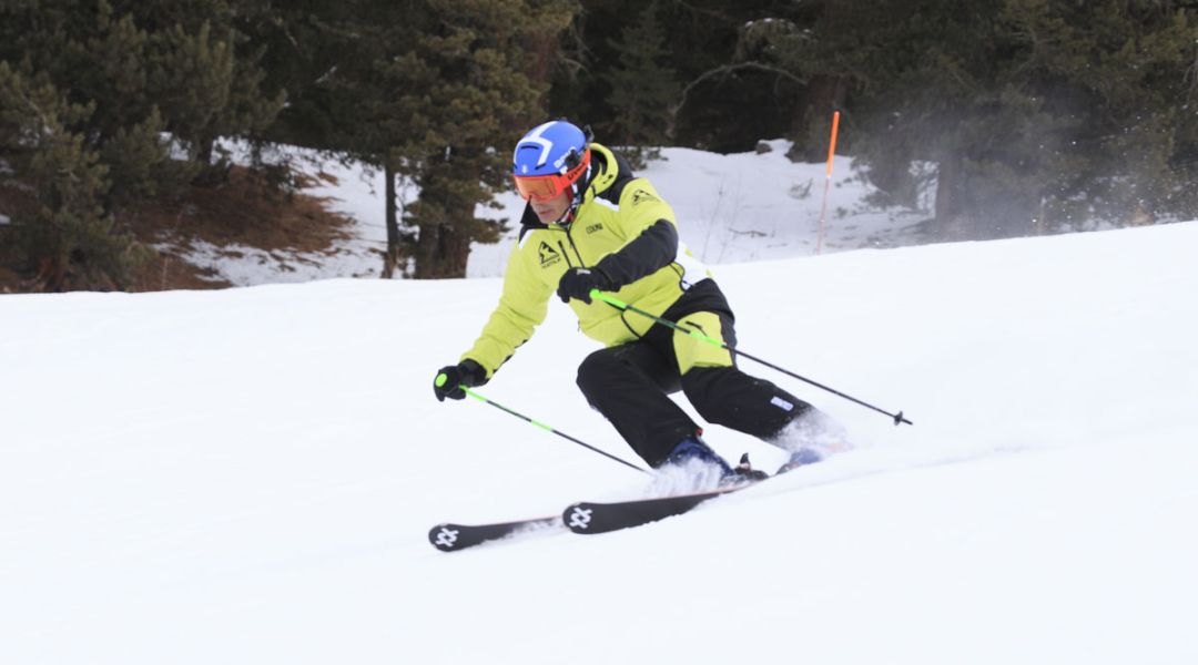 Giancarlo Bovio al test di Volkl Racetiger RC  (2025)