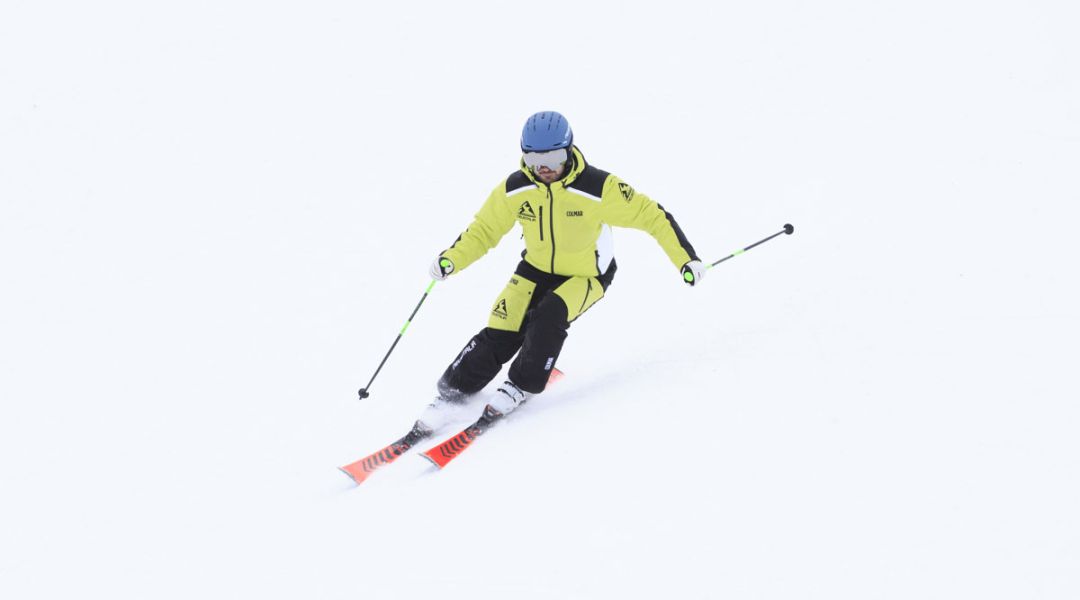 Federico Casnati al test di Volkl Racetiger RC  (2025)