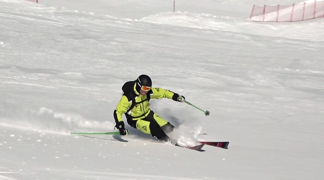 Umberto Genitatti al test di Volkl Rise Beyonde 96 (2025)
