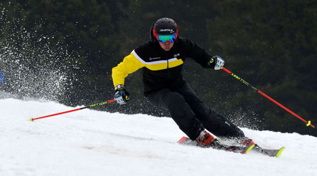 Andrea Odinotte al test di Fischer RC4 The Curv GT (2019)