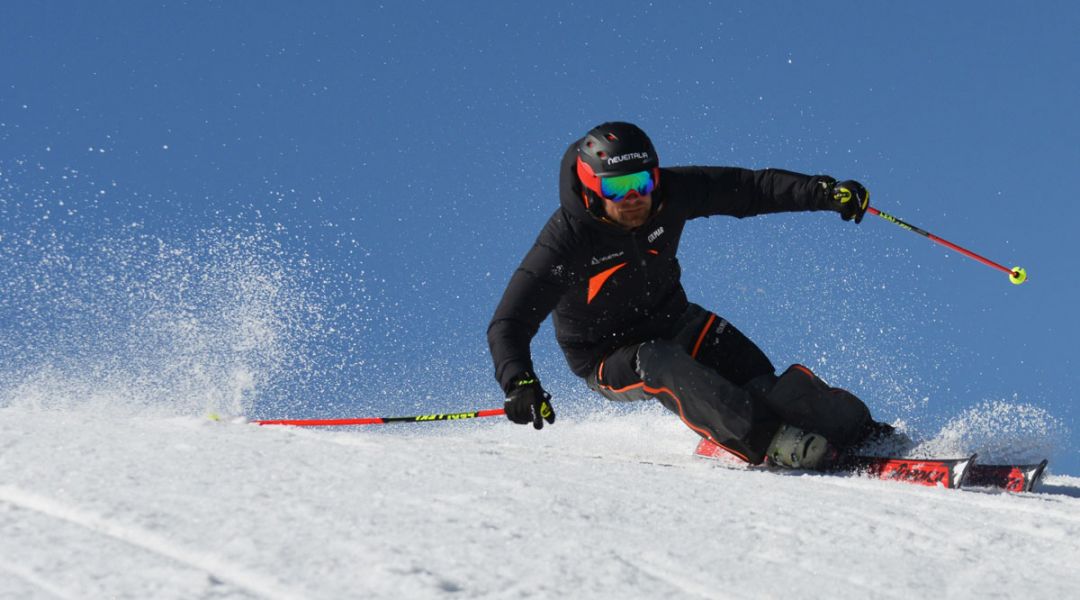 Rolando Bertolina al test di Nordica Dobermann Spitfire Pro (2018)