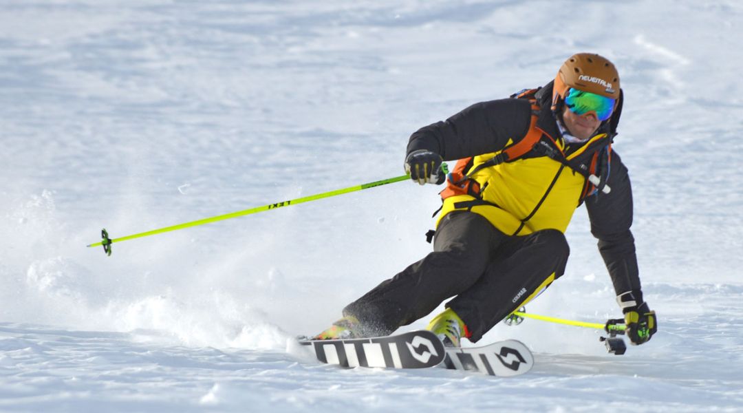 Alex Favaro al test di Scott Punisher 105 (2018)