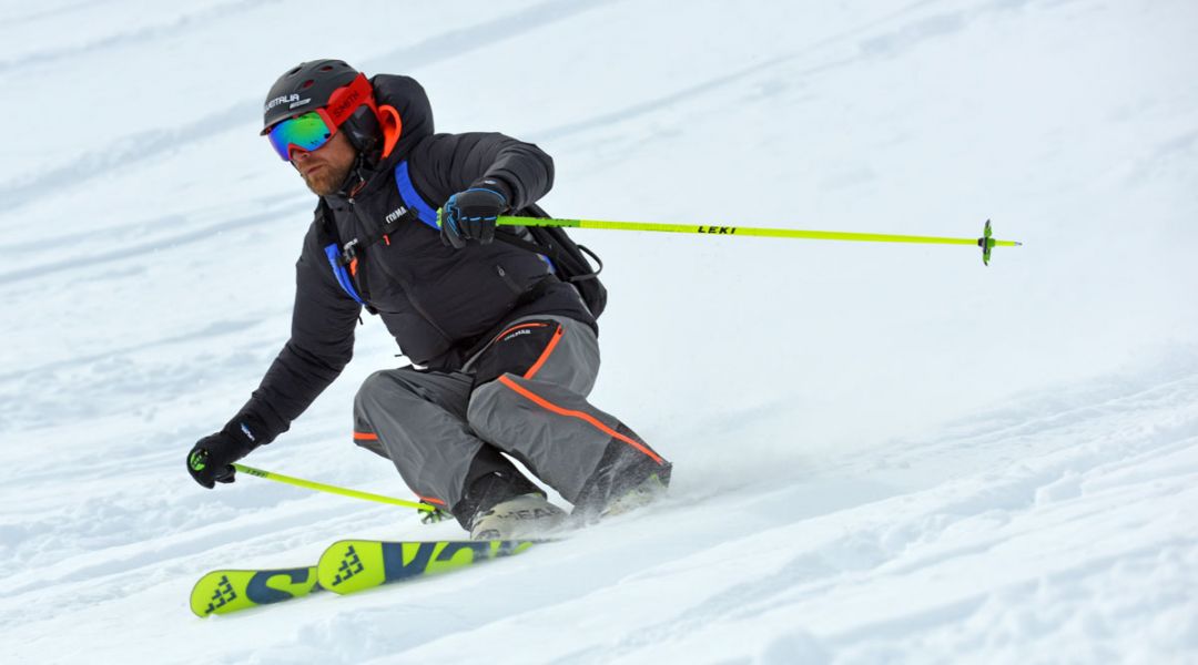 Rolando Bertolina al test di Blackcrows Atris (2019)