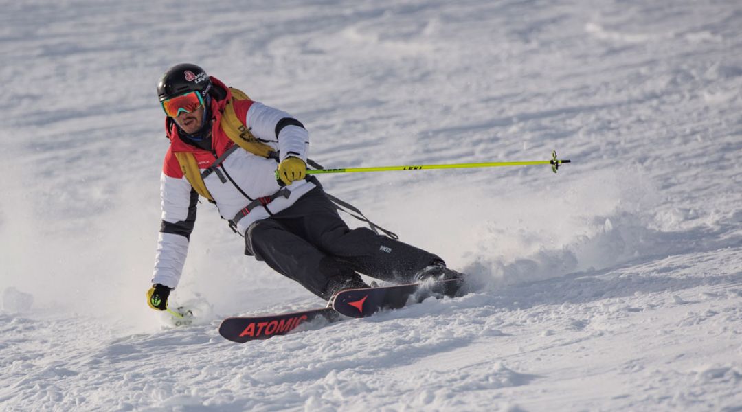 Nicola Sertorelli al test di Atomic Backland fr 102 (2018)