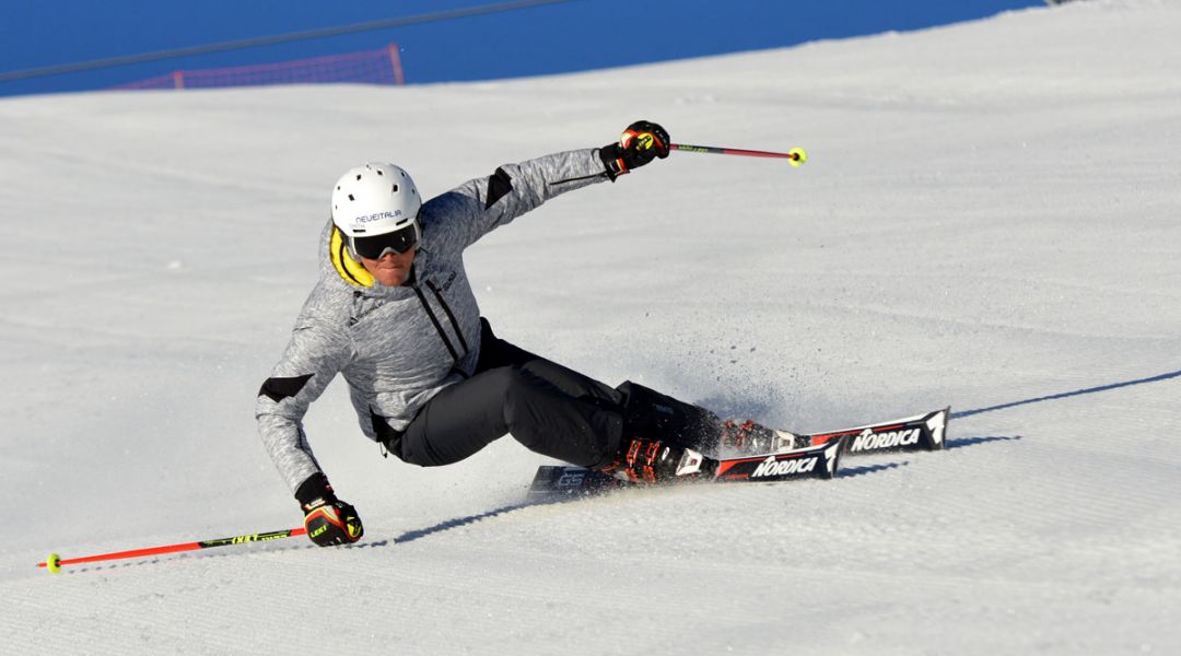Stefano Belingheri al test di Nordica Dobermann GSR (2018)