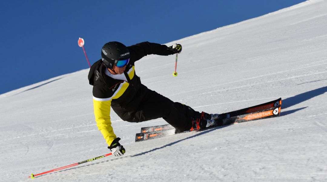 Federico Salvagno al test di Dynastar Speed WC Master (2018)