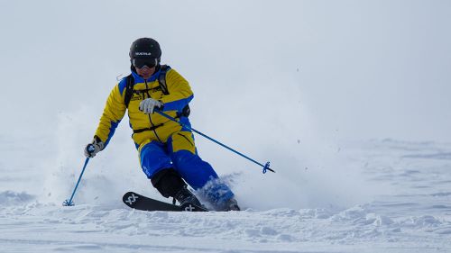 Marco Suppa al test di Volkl Kanjo (2019)