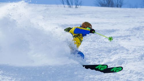 Alberto Sugliano al test di K2 Pinnacle 95 (2019)
