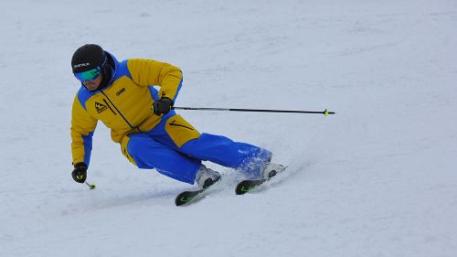 Riccardo Giacomel al test di Elan Amphibio 16 Ti2 Fusion (2019)