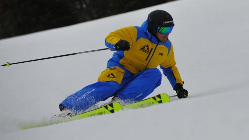 Riccardo Giacomel al test di Fischer RC4 The Curv CB (2019)