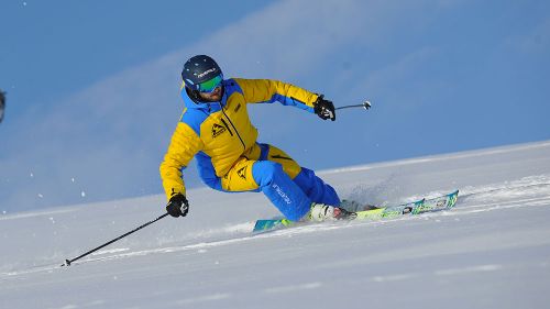 Federico Casnati al test di Volkl Racetiger GS Pro Uvo 3D (2019)