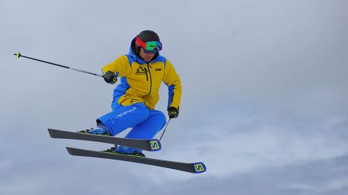 Giovanni Manfrini al test di Salomon S/Race Pro GS (2019)