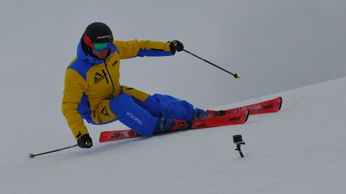 Giovanni Manfrini al test di Atomic Redster S9 (2019)